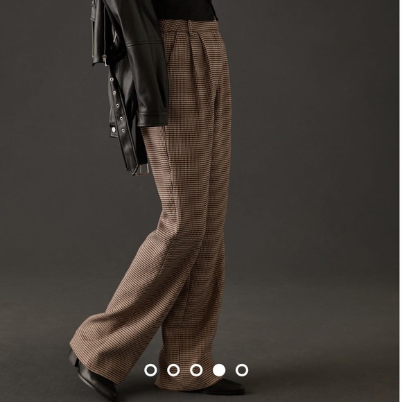 NWT Anthropologie Favorite Daughter The Favorite Pants Houndstooth Z123 - Picture 4 of 5